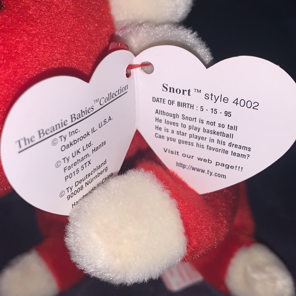 Snort- Original Beanie baby - Picture 3 of 6